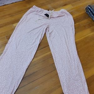 Pink pajama buttons NWT